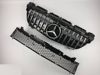 Решетка радиатора Mercedes SLK R172 diamond мерседес решетка AMG GT 11-15 амг Grille AMG Diamond foto 10