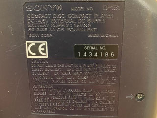 cd player Sony Discman foto 8