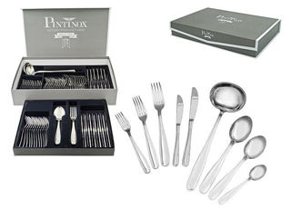 Set De Tacamuri Pinti Uno 75Buc, Inox