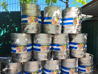 Cheguri (Butoie) Inox Alimentar de 50 Litre cu tot cu robinet  foto 1