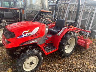 Tractor japonez Mitsubishi MMT16 cu freza rotativa recent importat.