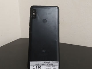 Xiaomo Redmi Note 5,4/64Gb,1290 lei
