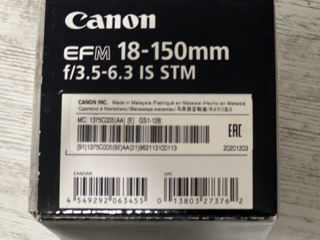 CANON EFM 18-150mm f/3.5-6.3 IS STM foto 3