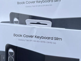 Чехол-клавиатура Samsung Keyboard Slim Tab S9+, 12,4", Чёрный foto 4