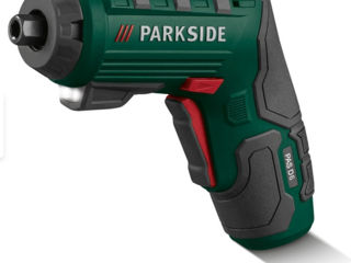 Портативная аккумуляторная отвертка Parkside PAS 4 D6
