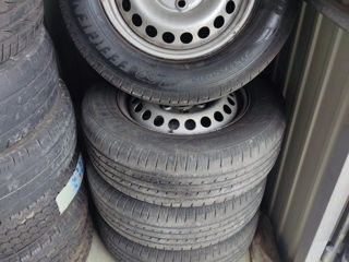 Jante și anvelope de Volkswagen T5, T6, 215/65R16, aduse din Germania foto 2