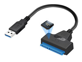 Adapter SATA Cable USB 3.0 to SATA 7+15 pin 20cm.