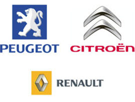 Citroen, Renault, Peugeot новые запчасти