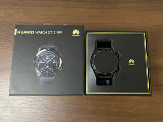 Huawei Watch GT 2, 46mm, Model LTN-B19, Matte Black.