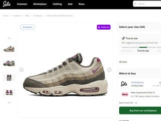 Ghete Nike Women's Air Max 95 "viotech Anthracite" foto 4