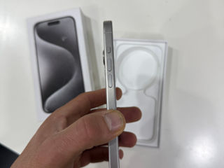 iPhone 15 pro max 1TB (doar 10 cicluri) foto 7