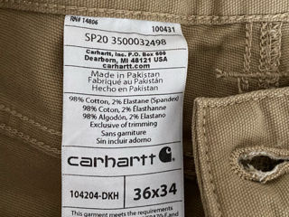 Pantaloni rezistenți la flacără. Carhartt. foto 8