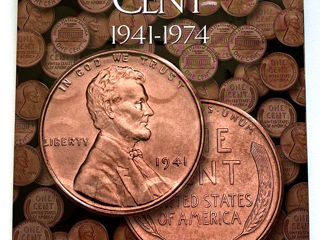 Полная коллекция Lincoln Cent PDS 1941-1974