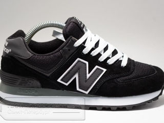 New balance 574 black white din Anglia aduse foto 3