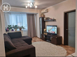 Apartament cu 2 camere, 56 m², Botanica, Chișinău foto 3