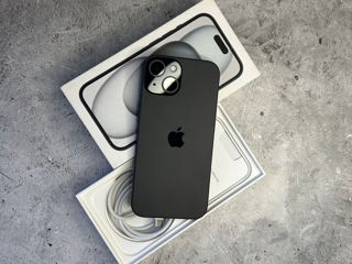 iPhone 15 black 128 GB (chitanța garanție) 99% battery