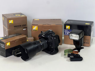 Nikon D610 + 24-70mm 2.8+ bliț 910 +grip original
