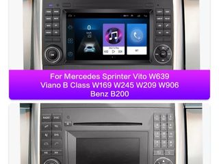 Штатная  магнитола  android mercedes.sprinter.viano.vito.crafter foto 10