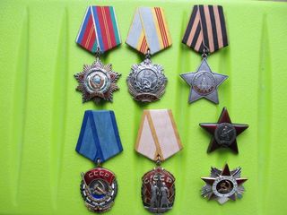 Коллекция орденов и медалей СССР foto 1