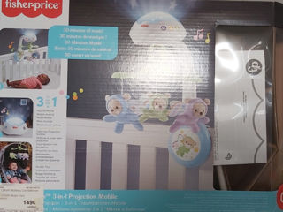 Мобиль сон  бабочки(fisher-price) 3 в 1 foto 2