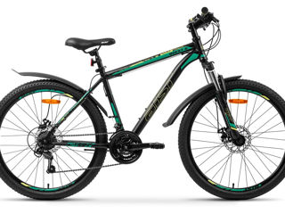Bicicleta de munte Aist Quest Disk 26 Black /Green