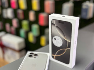 iPhone 16 Pro 256Gb Magazin Garanție 24Luni (128GB/256GB/512GB/1TB) Disponibile Toate Culorile.