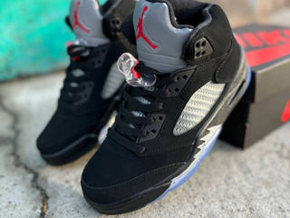 Nike Air Jordan 5 Retro Black/Blue foto 6