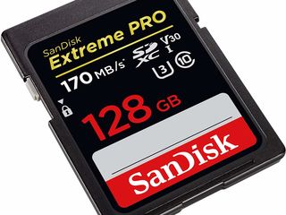 SanDisk 128GB Extreme PRO SDXC UHS-I Card - C10, U3, V30, 4K UHD, SD Card - SDSDXXY-128G-GN4IN