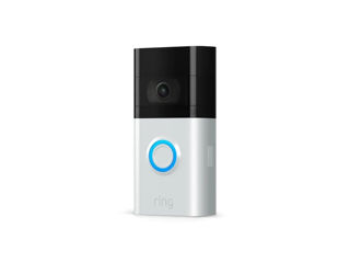 Ring Video Doorbell 3, Satin Nickel