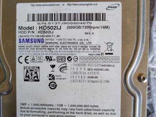 Samsung 500GB HDD