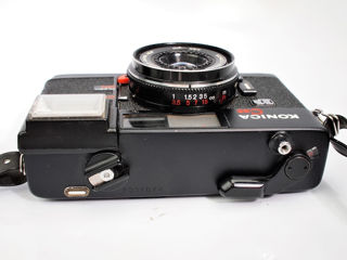 Konica C35 EF Black 38mm f2.8 Point &shoot Film Camera foto foto 4