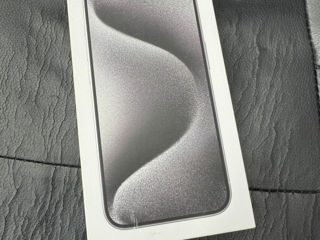 Iphone 15 Pro 256gb White Titanium Sigilat  Original  Garantie Apple  Neverlock  Orice Sim