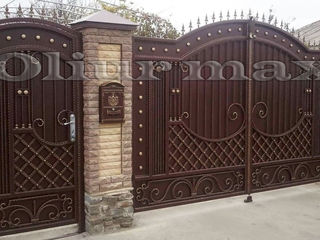 Перила, ворота, заборы, козырьки, металлические двери, решётки  дешево и качественно. foto 1