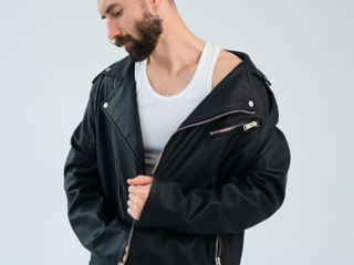 Geaca Biker Bershka foto 3