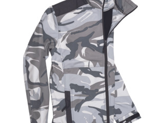 Geaca camuflaj pentru bărbați Crambe din softshell - gri / Камуфляжная куртка Crambe софтшелловая... foto 3