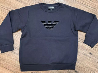 Emporio Armani Boys Sweatshirt Sweater Black Authentic Size 8a Uzat