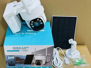 Распродажа Камера видеонаблюдения автономная СИМ-карта 4g солнечная панель foto 1