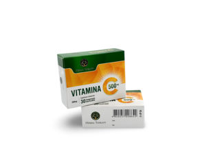 Vitamina C 500 mg, 30 comprimate