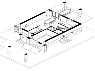 Casă de locuit individuală cu 2 niveluri S+P+E / stil neoclasic / 196,8 m2 / construcții / renovare foto 6