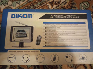 Mini TV Dikom Portabil foto 2