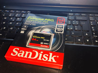 Новые оригинальные CF 64 gb Sandisk Extreme Pro