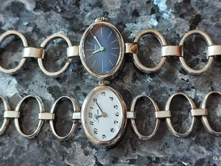 оригинальные серебряные часы foto 2