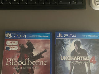 Vand Bloodborbe si Uncharted 4 PS4