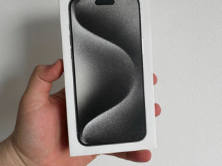 Vind iPhone 15 Pro Max 256Gb White Titanium - NOU - New - Garantie 1 An