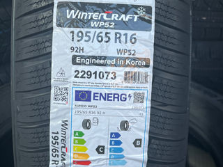 195/65 R16 Kumho Wintercraft WP52/ Доставка, livrare toata Moldova 2023 foto 2