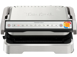 Gratar electric tefal optigrill 4in1 gc774d30,2100W, 9 programe de gatire automate, tava pentru cupt foto 0