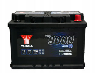 Baterie de pornire 70Ah/760A Yuasa AGM