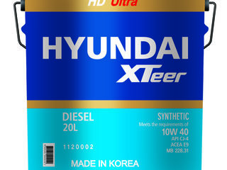 Масло Hyundai XTeer 10W40 HD Ultra 20L фото 1