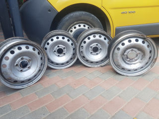 4 Discuri de metal r16.Renault trafic,Opel Vivaro,Nisan primaster! foto 2
