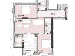 Apartament cu 3 camere, 76 m², Centru, Dumbrava, Chișinău mun. foto 3